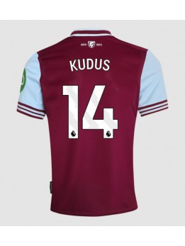 Muži Futbalové oblečenie West Ham United Mohammed Kudus #14 2024-25 Krátky Rukáv - Domáci